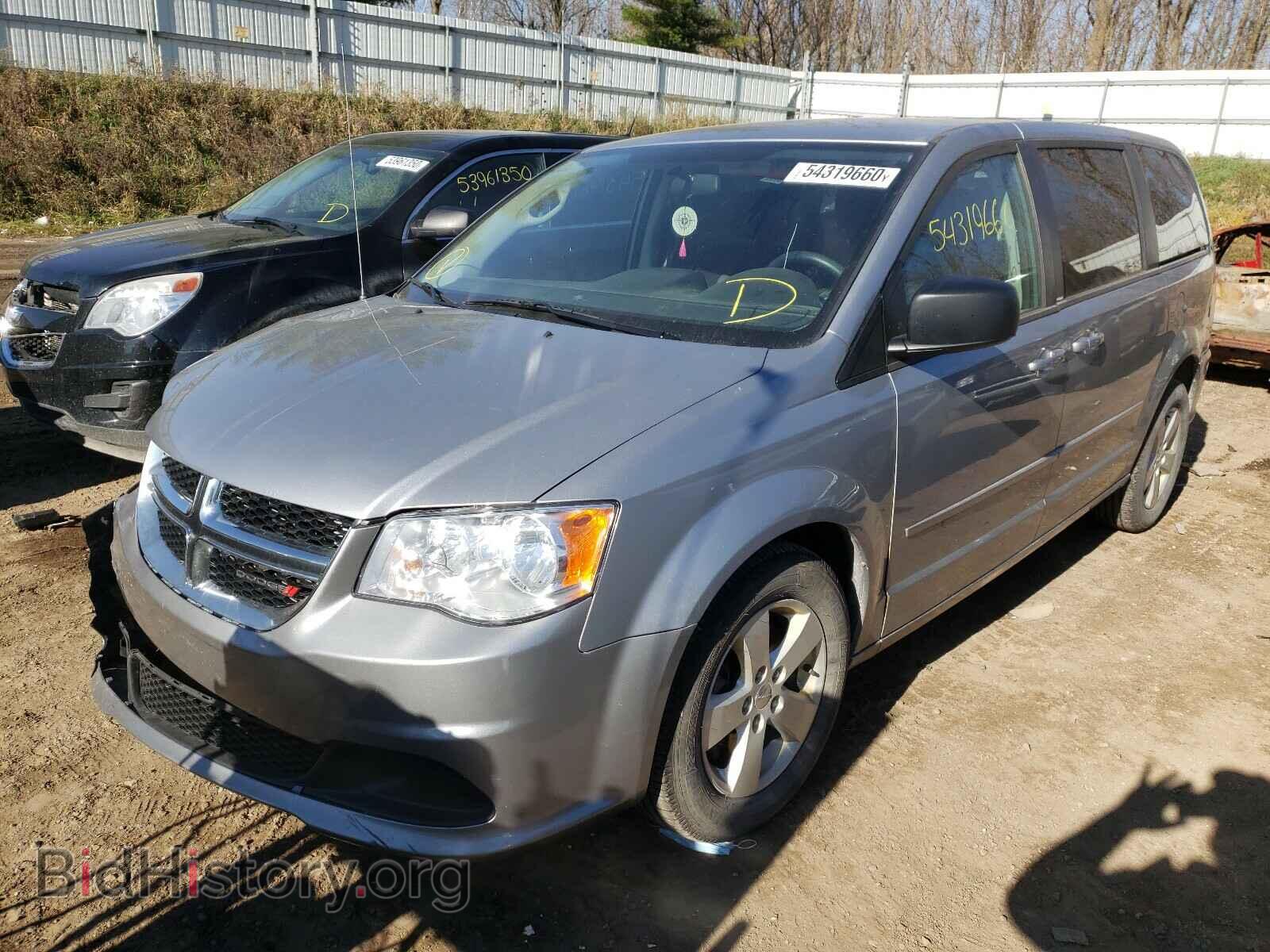 2013 DODGE CARAVAN - VIN: 2C4RDGBG5DR754098 - Фото 2