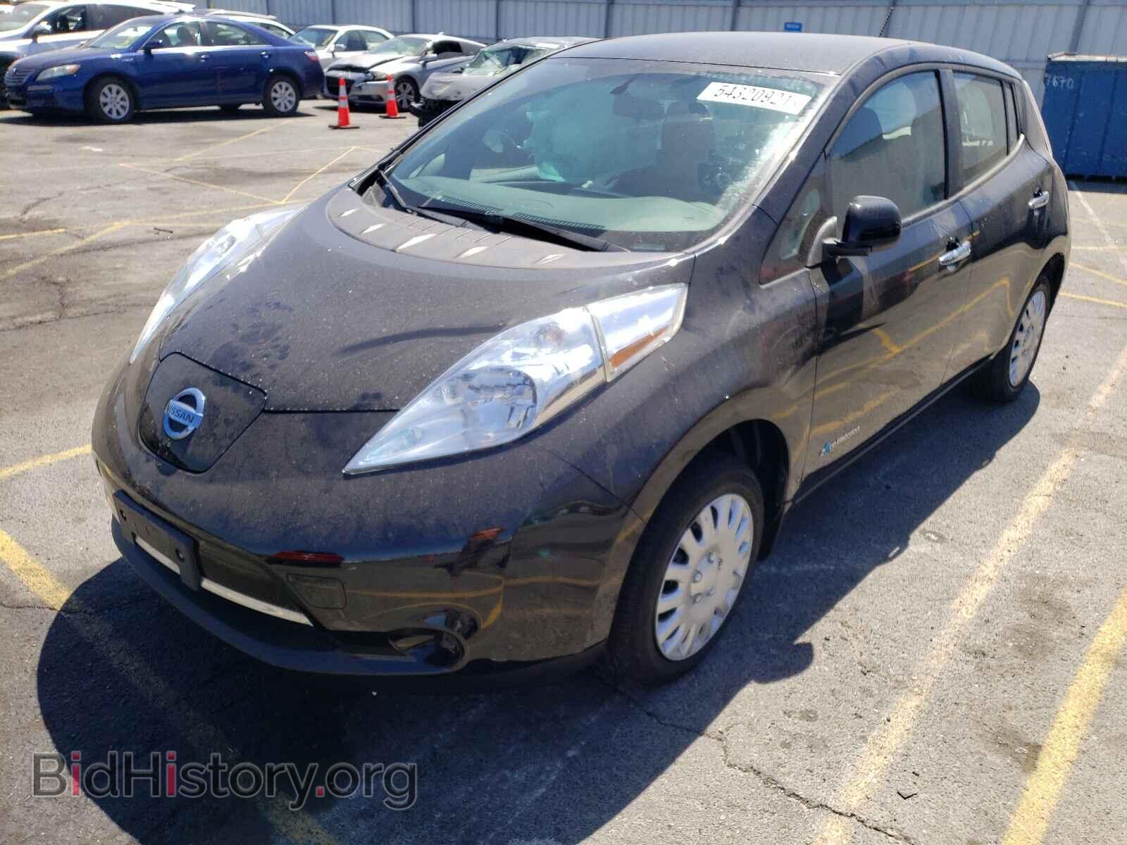 2016 NISSAN LEAF - VIN: 1N4AZ0CP4GC310783 - Фото 2