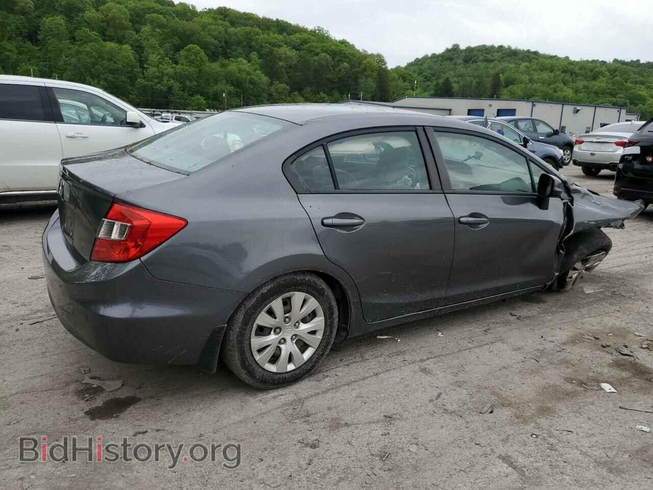 2012 HONDA CIVIC - VIN: 19XFB2F5XCE370113 - Фото 3