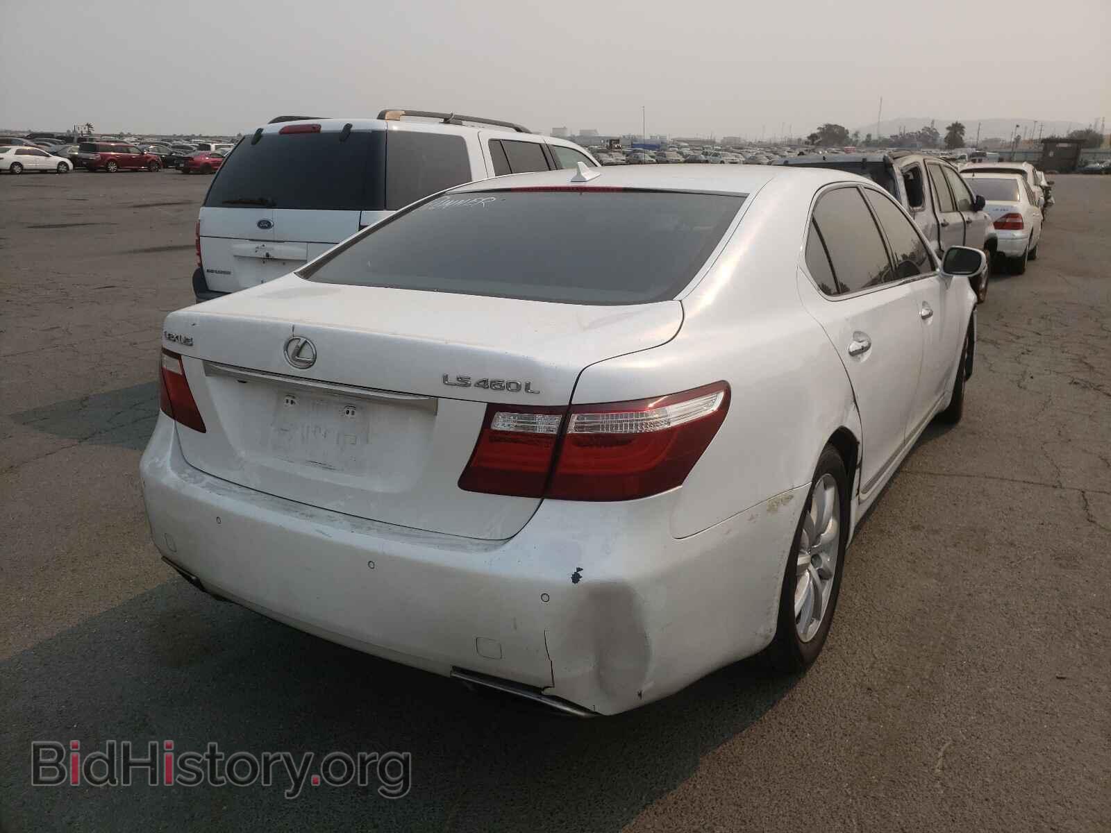 2007 LEXUS LS460 - VIN: JTHGL46F775002249 - Фото 4