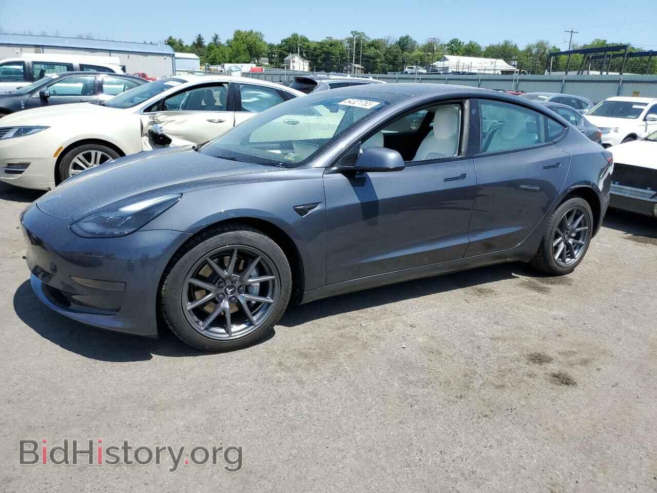 Photo 5YJ3E1EA9NF153281 - TESLA MODEL 3 2022