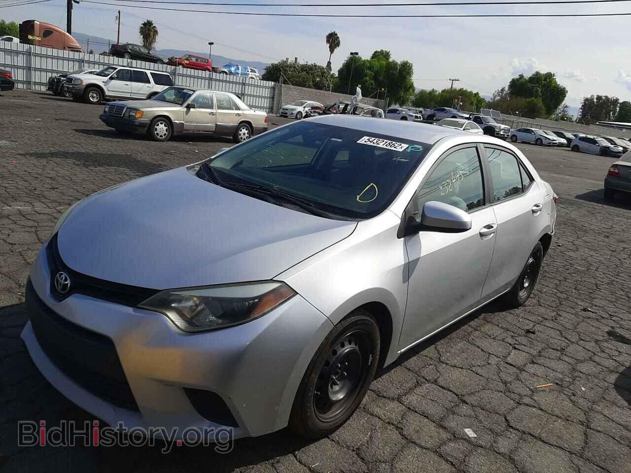 2014 TOYOTA COROLLA - VIN: 5YFBURHEXEP096895 - Фото 2