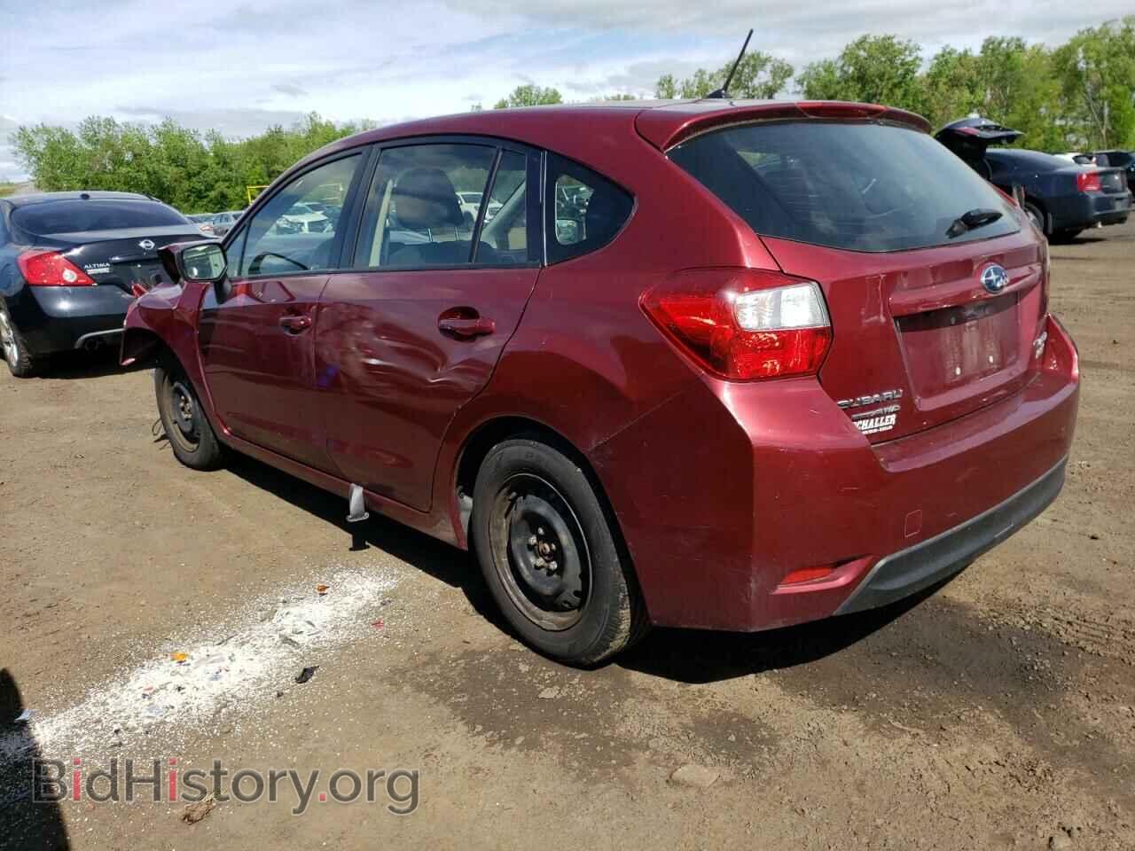 2016 SUBARU IMPREZA - VIN: JF1GPAA62G9219704 - Фото 2