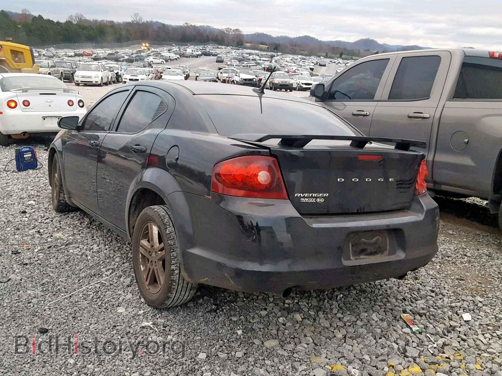 2014 DODGE AVENGER - VIN: 1C3CDZAG1EN233028 - Фото 3