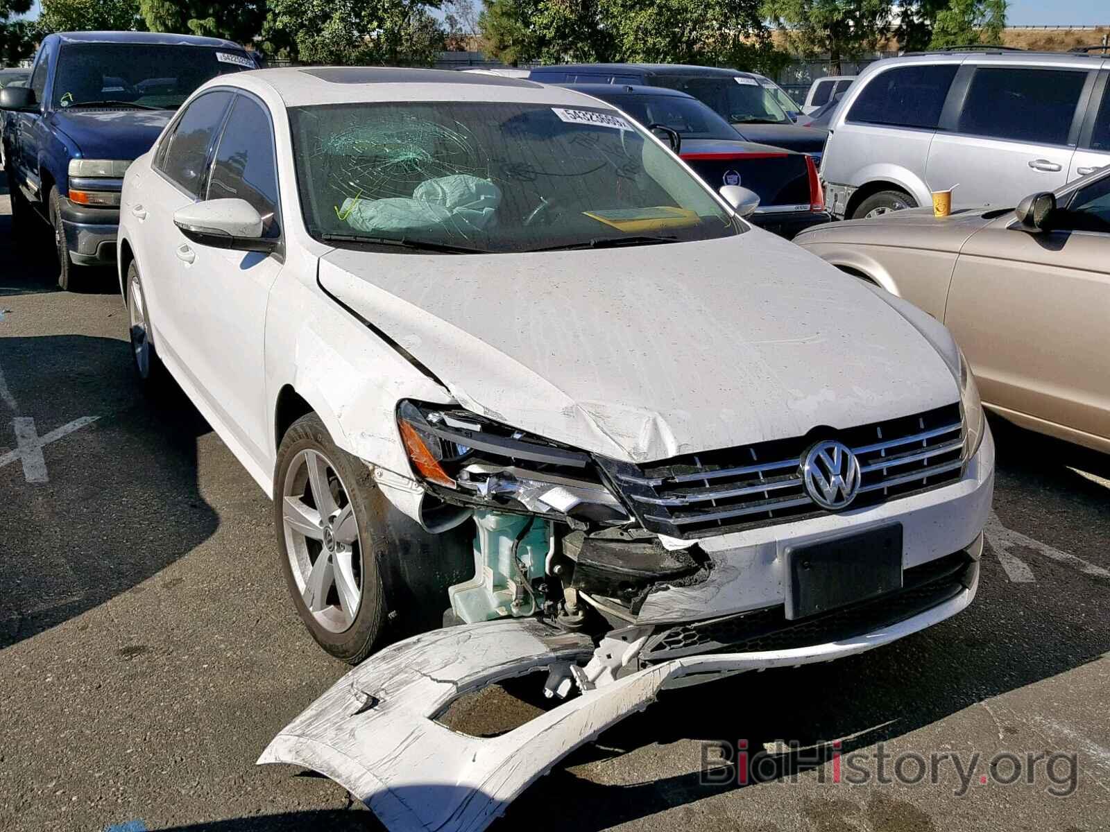 Photo 1VWBN7A36CC091268 - VOLKSWAGEN PASSAT 2012