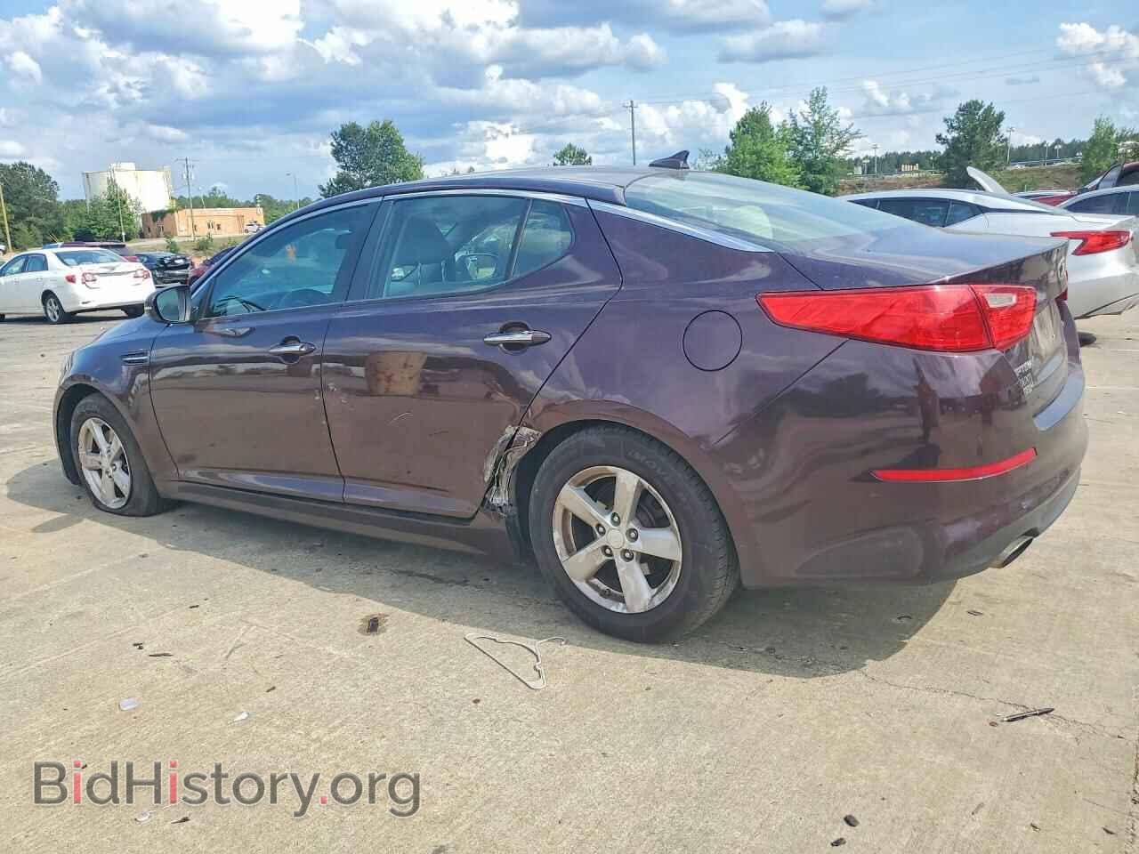 2014 KIA OPTIMA - VIN: 5XXGM4A72EG298725 - Фото 2