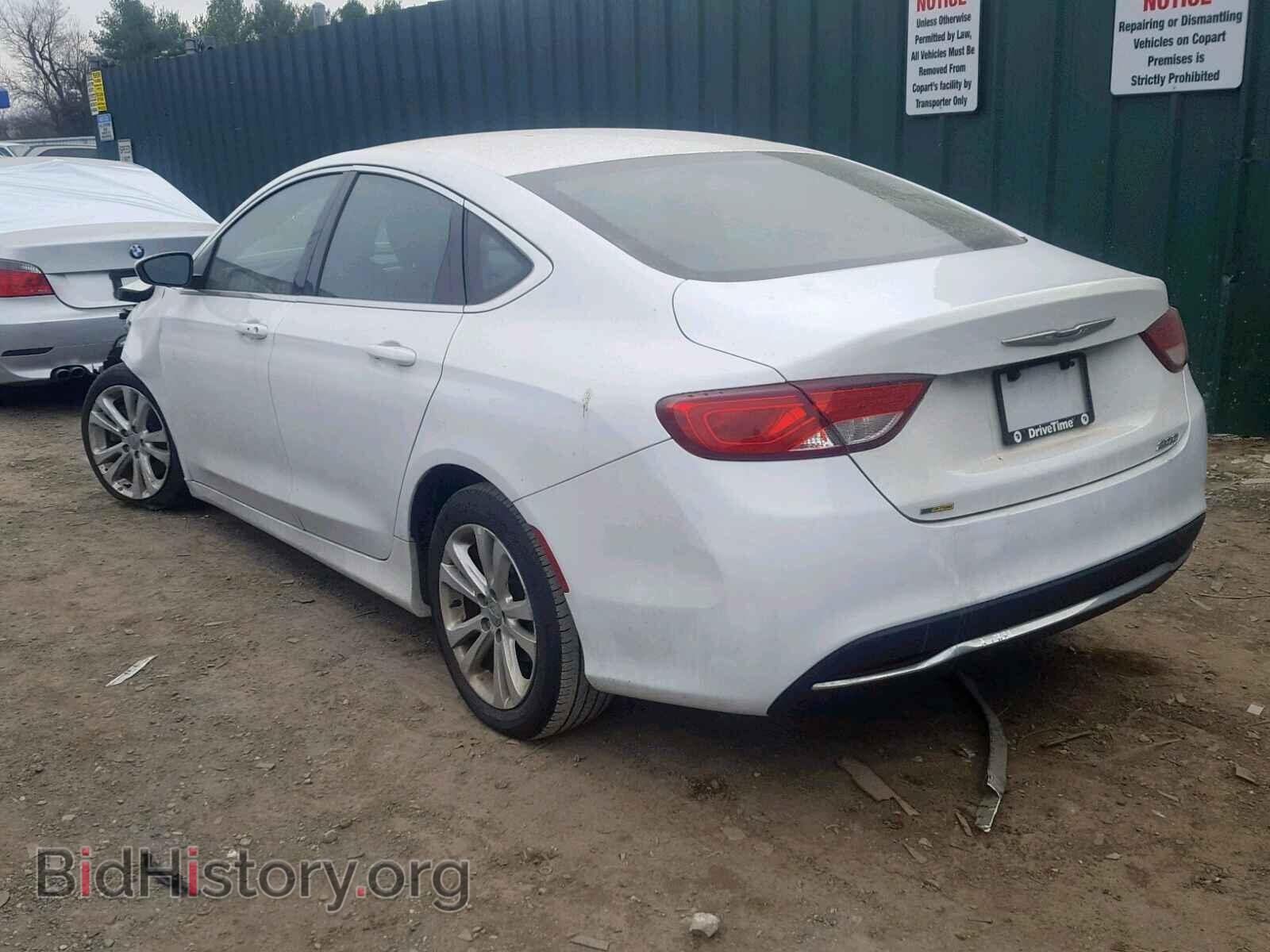 2015 CHRYSLER 200 - VIN: 1C3CCCAB4FN576065 - Photo 3