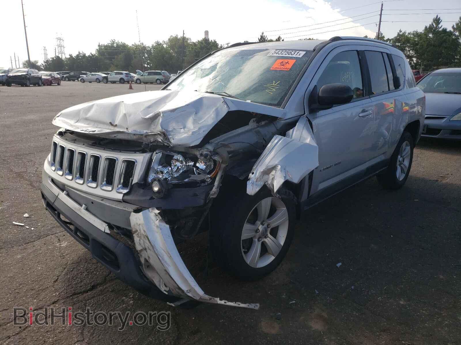 2011 JEEP COMPASS - VIN: 1J4NF1FB8BD154299 - Фото 2