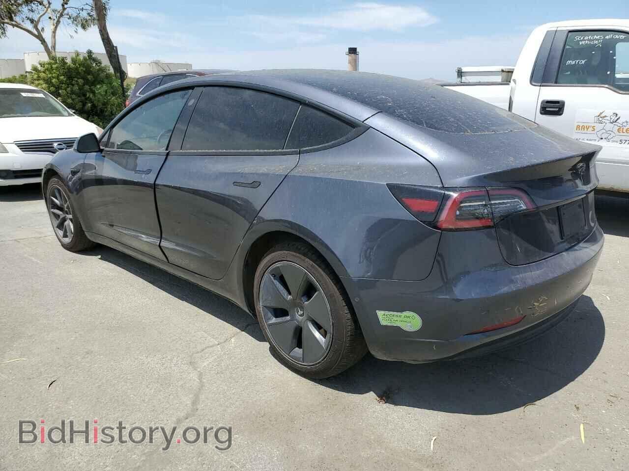 2022 TESLA MODEL 3 - VIN: 5YJ3E1EA8NF113824 - Фото 2