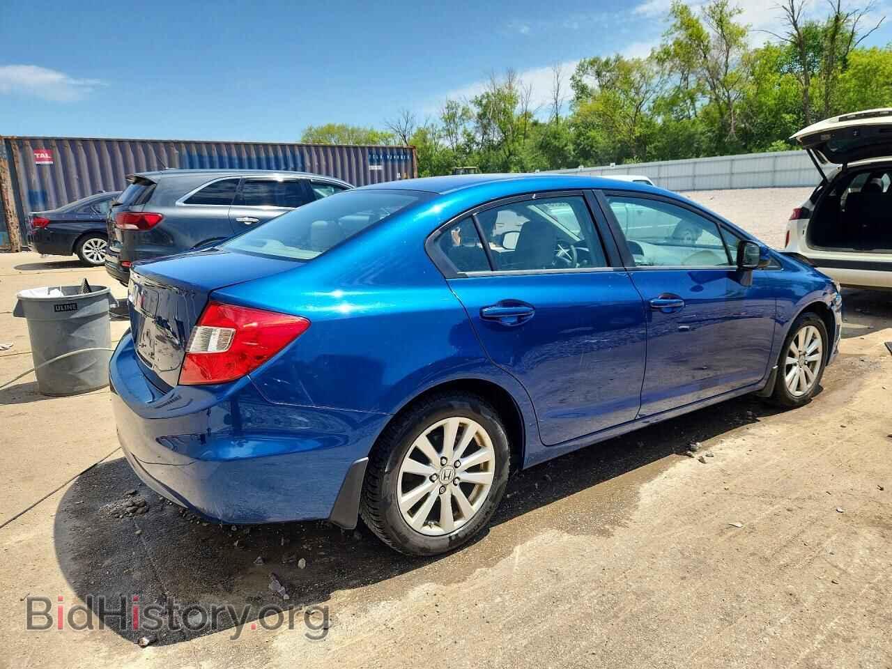 2012 HONDA CIVIC - VIN: 19XFB2F85CE052264 - Фото 3