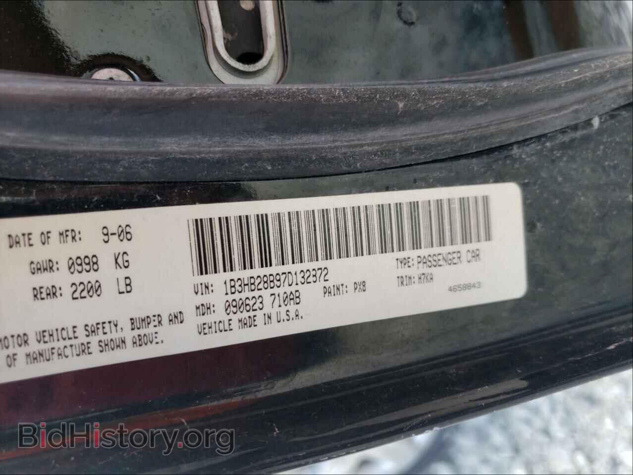 2007 DODGE CALIBER - VIN: 1B3HB28B97D132872 - Фото 10