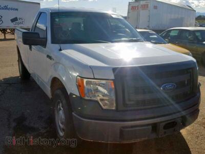 2013 Ford F150, white — VIN 1FTMF1CM3DKD97038, Copart