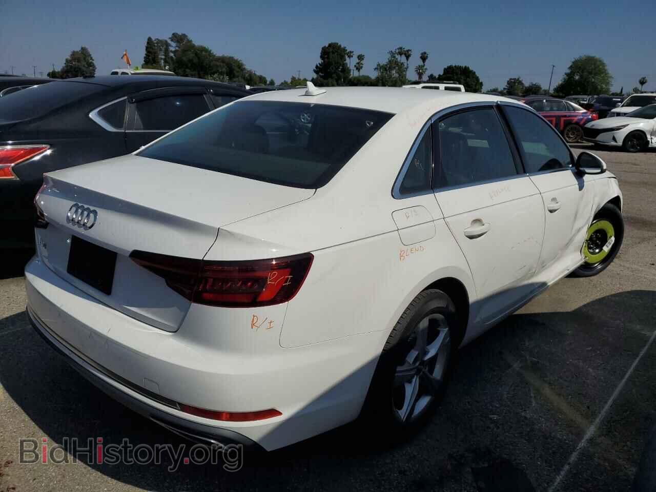2019 AUDI A4 - VIN: WAUGMAF48KN004447 - Photo 3