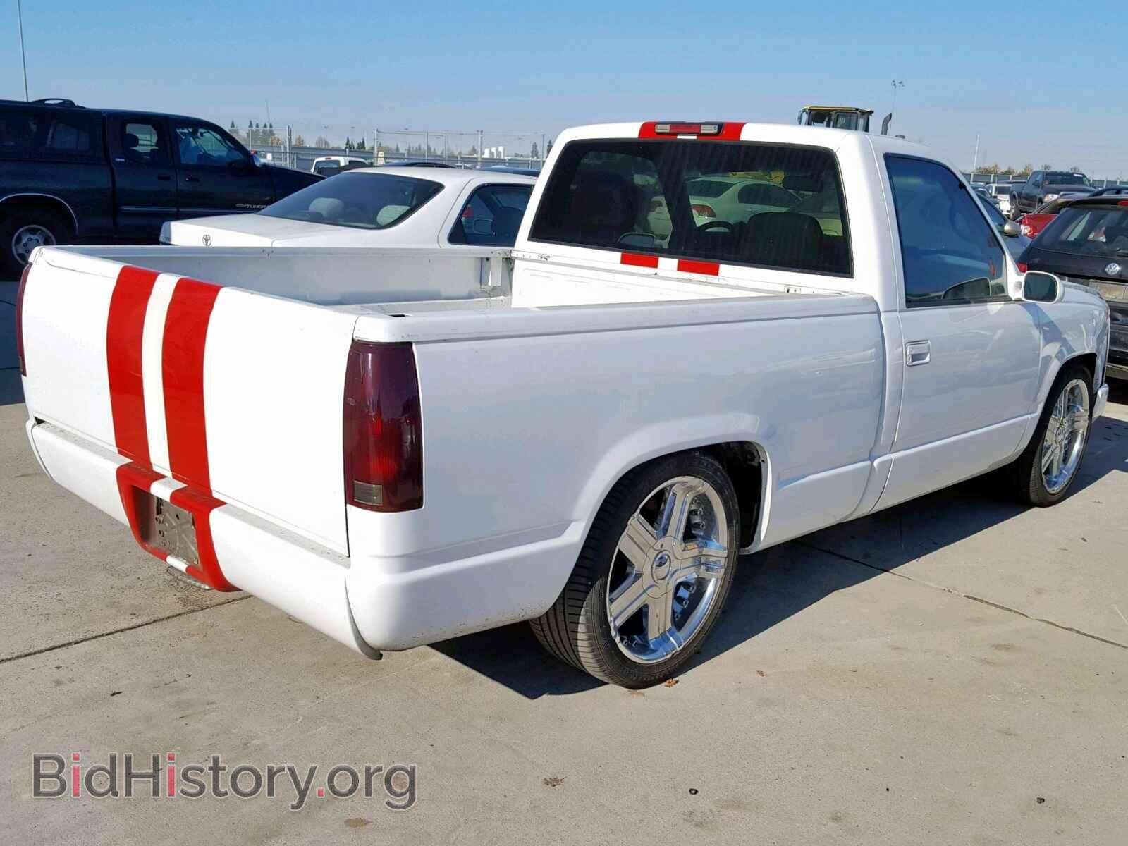 1996 GMC SIERRA C15 - VIN: 1GTEC14M7TZ525945 - Фото 4