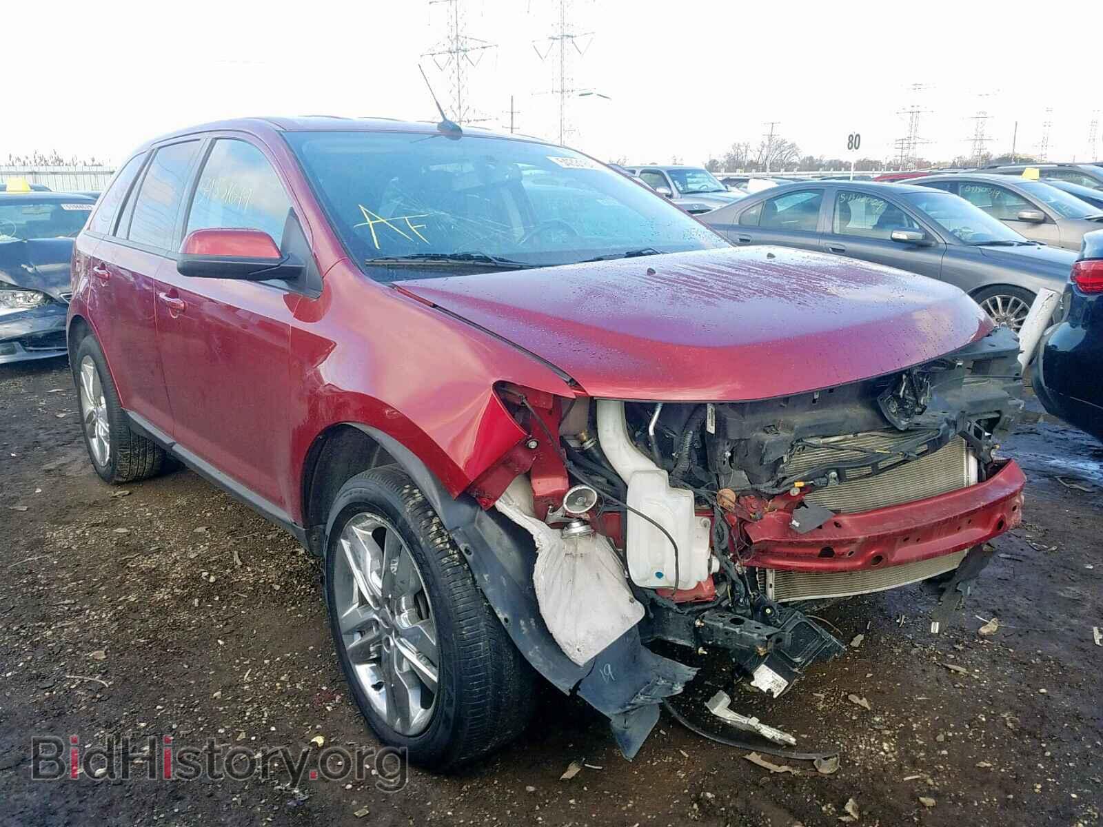 Photo 2FMDK3JC6DBC69982 - FORD EDGE SEL 2013
