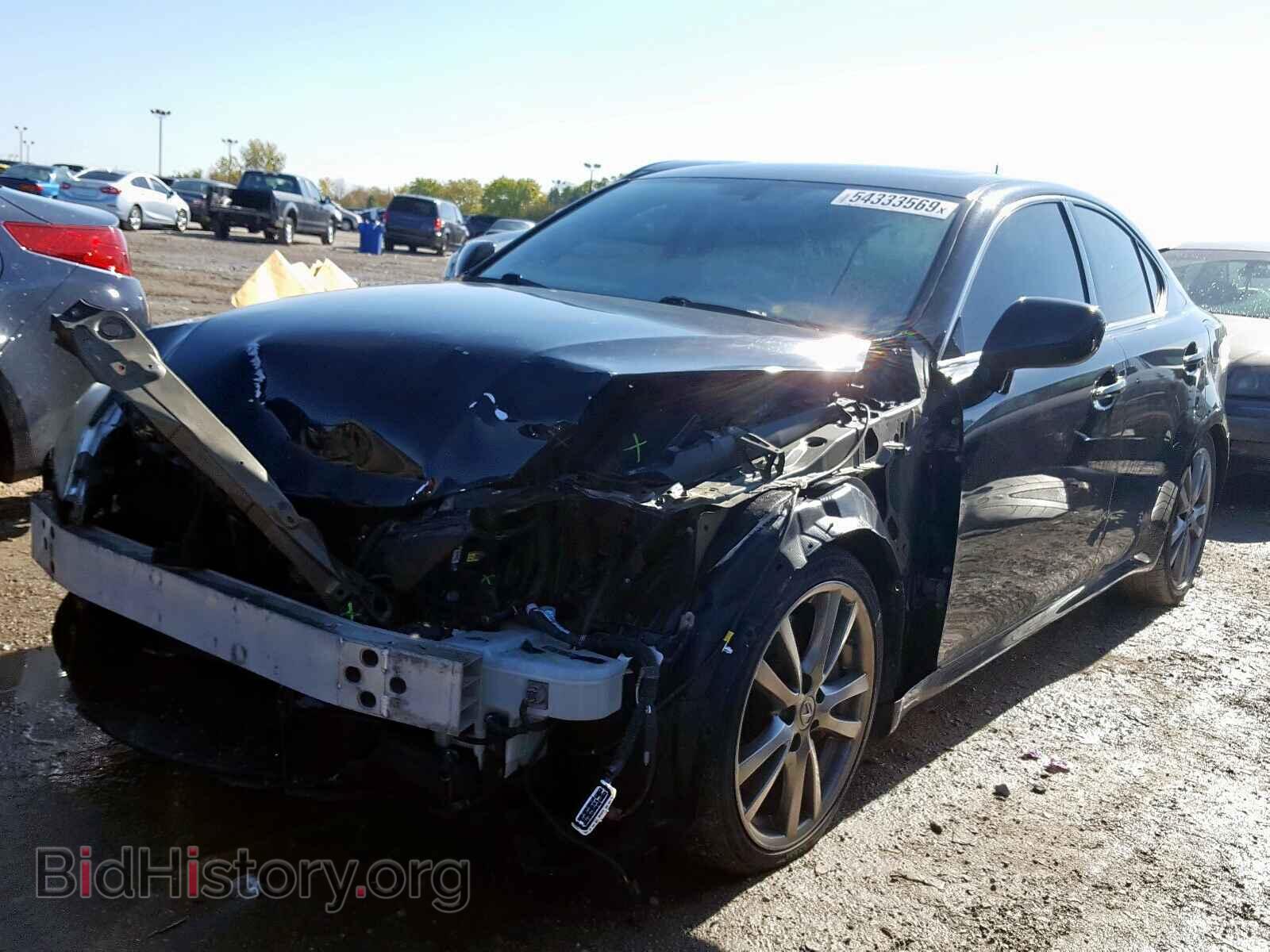 2008 LEXUS IS - VIN: JTHBE262582015302 - Фото 2