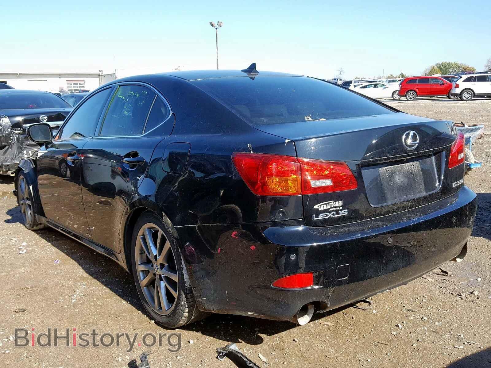 2008 LEXUS IS - VIN: JTHBE262582015302 - Фото 3