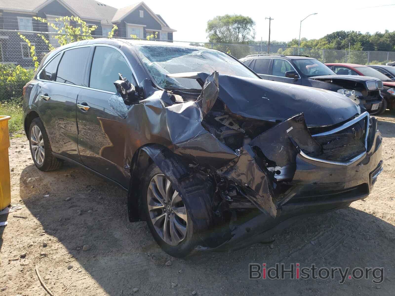 Photo 5FRYD3H40GB015849 - ACURA MDX 2016