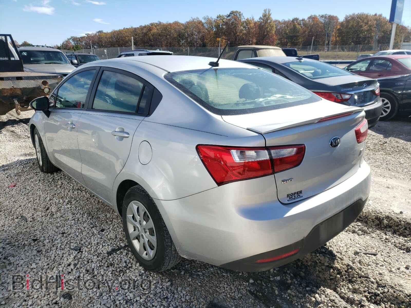 2014 KIA RIO - VIN: KNADM4A36E6404170 - Фото 3