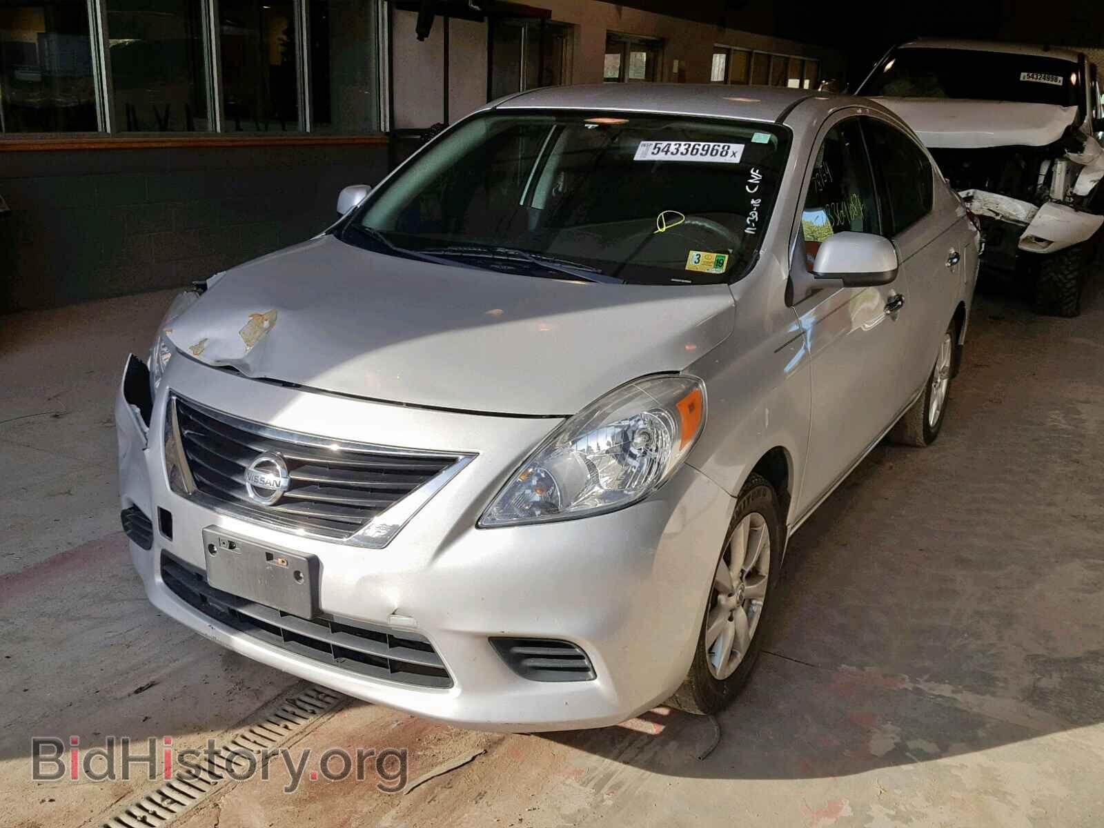 2014 NISSAN VERSA - VIN: 3N1CN7AP1EL865270 - Фото 2
