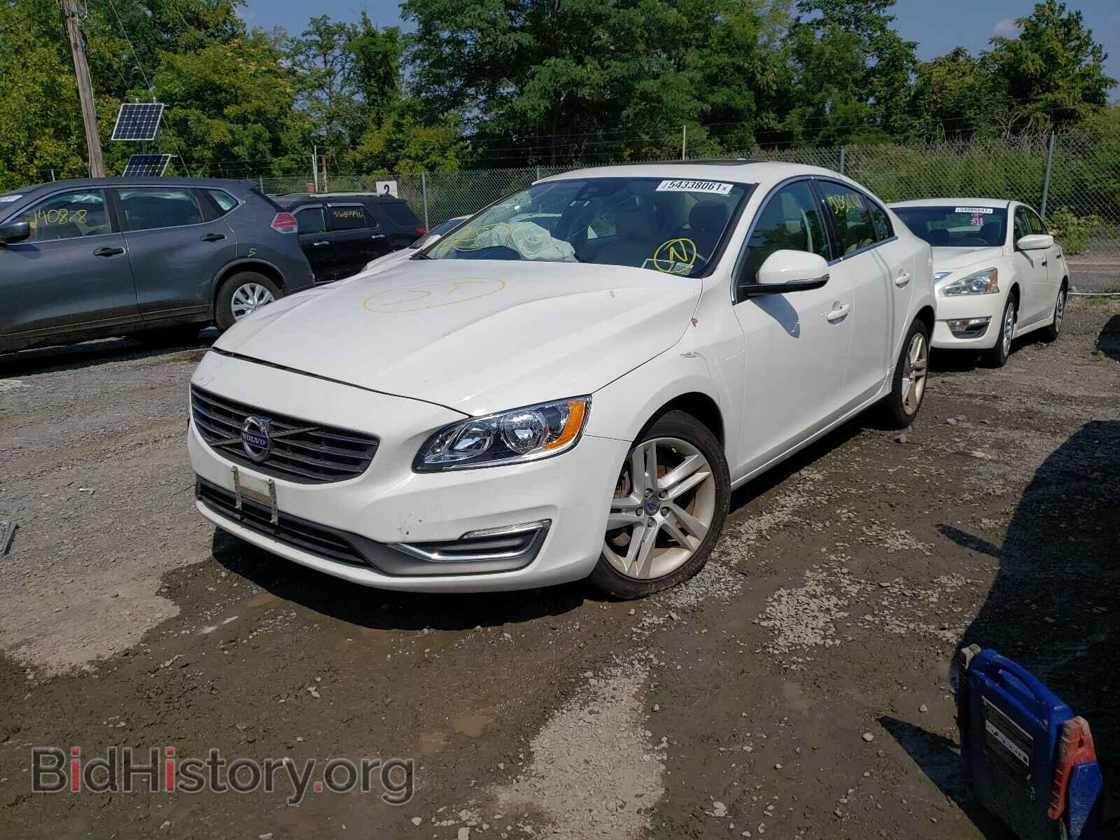 2014 VOLVO S60 - VIN: YV1612FH0E2291993 - Фото 2