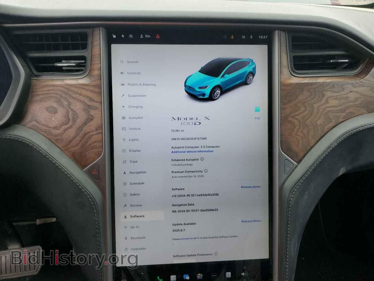 2018 TESLA MODEL X - VIN: 5YJXCAE20JF137366 - Photo 9