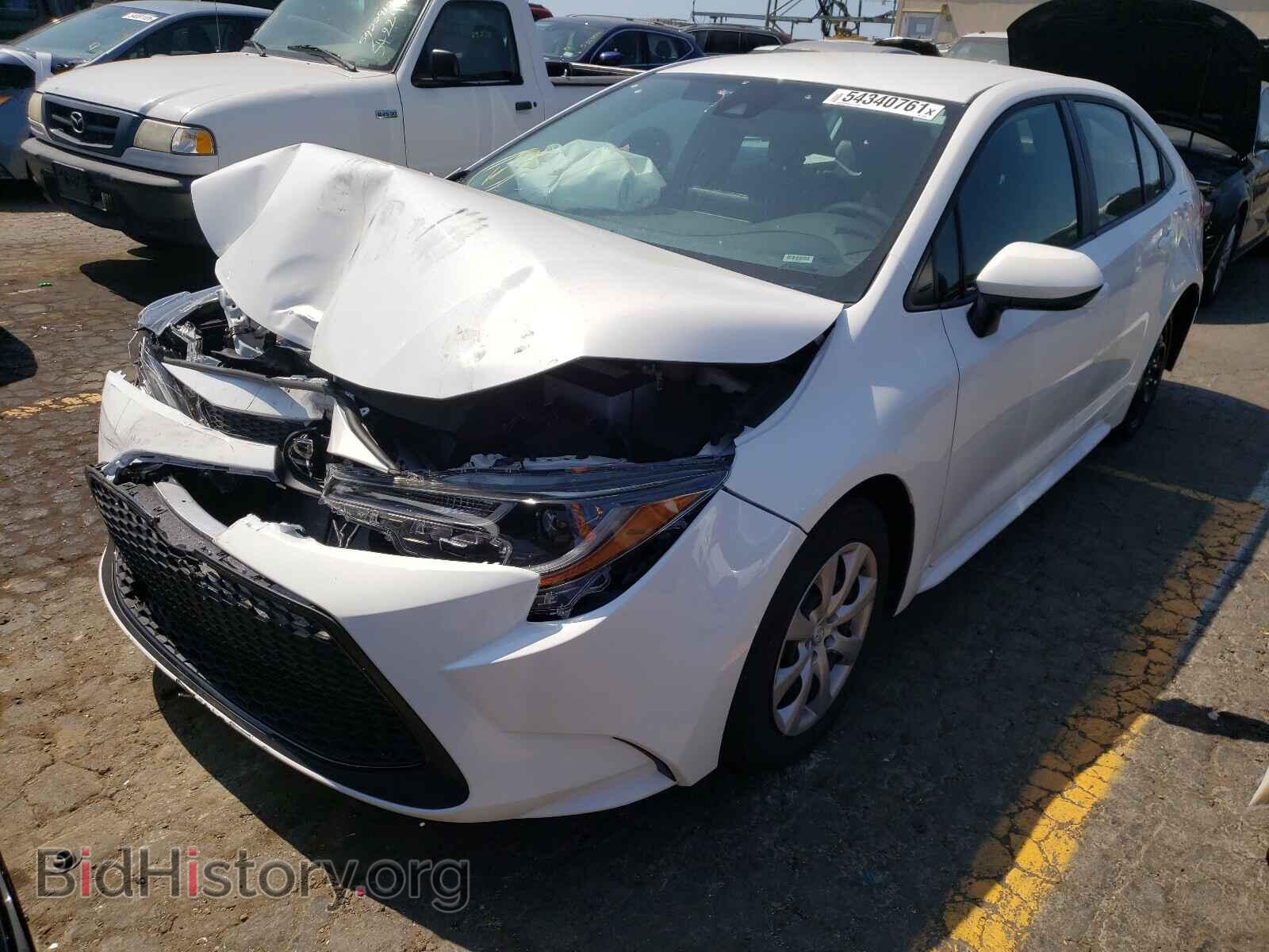 2021 TOYOTA COROLLA - VIN: 5YFEPMAE7MP252584 - Фото 2