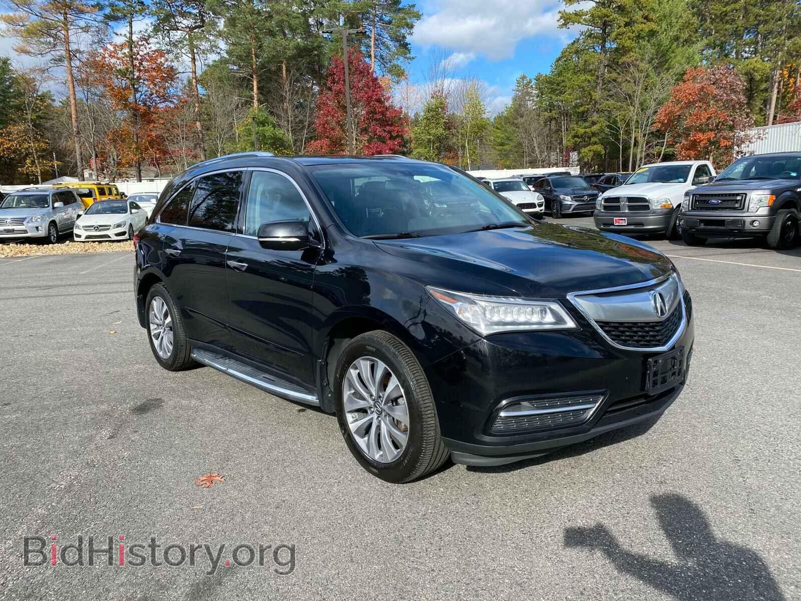 2014 ACURA MDX - VIN: 5FRYD4H44EB036254 - Фото 2