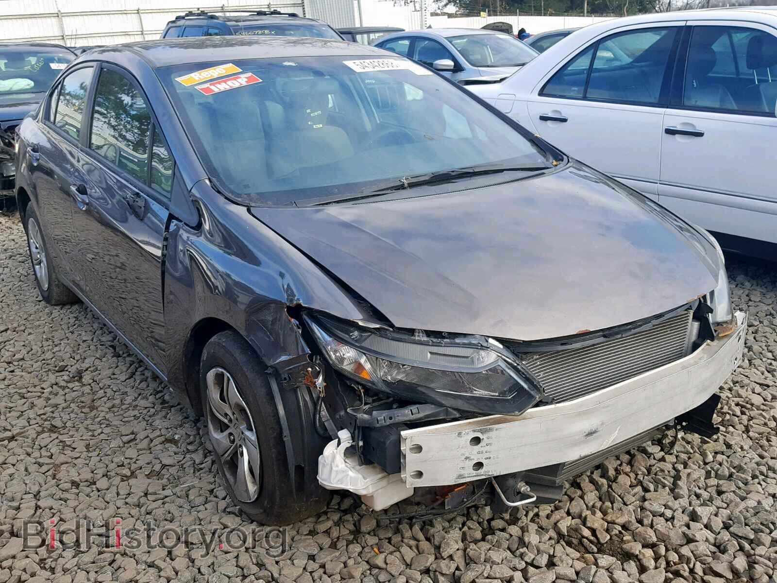 Фотография 19XFB2F54DE220080 - HONDA CIVIC LX 2013