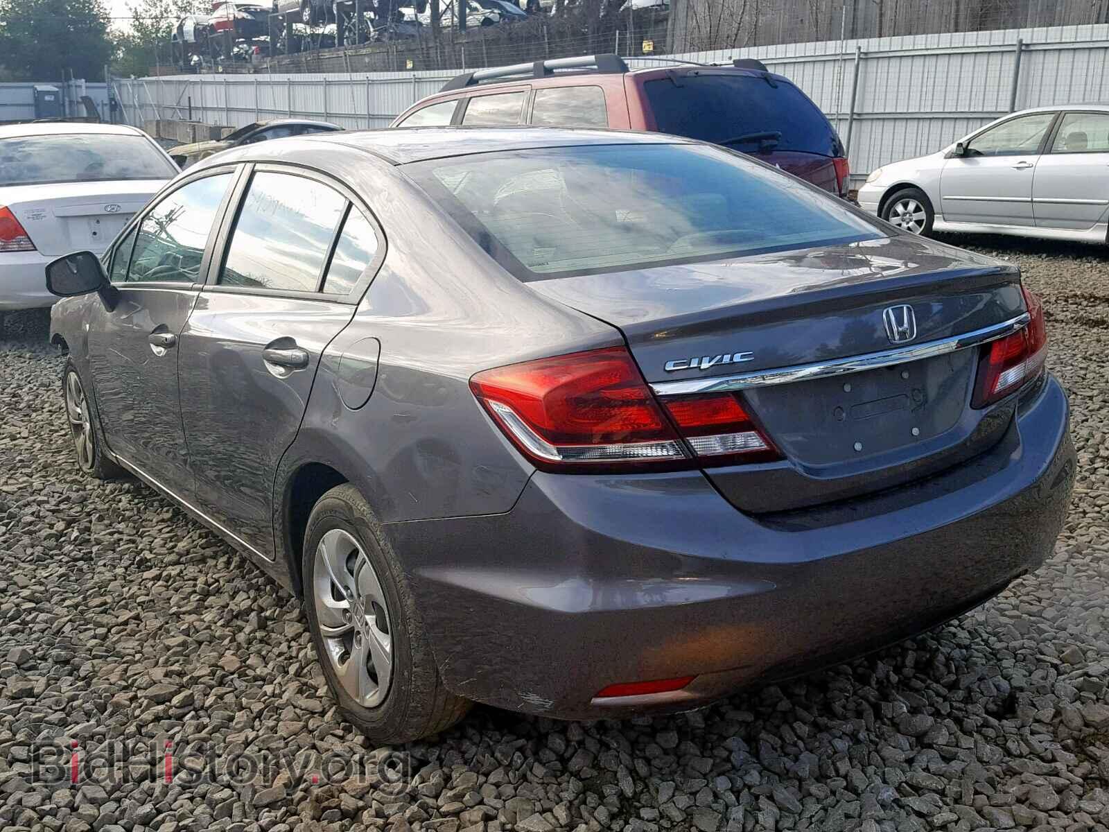 2013 HONDA CIVIC LX - VIN: 19XFB2F54DE220080 - Фото 3