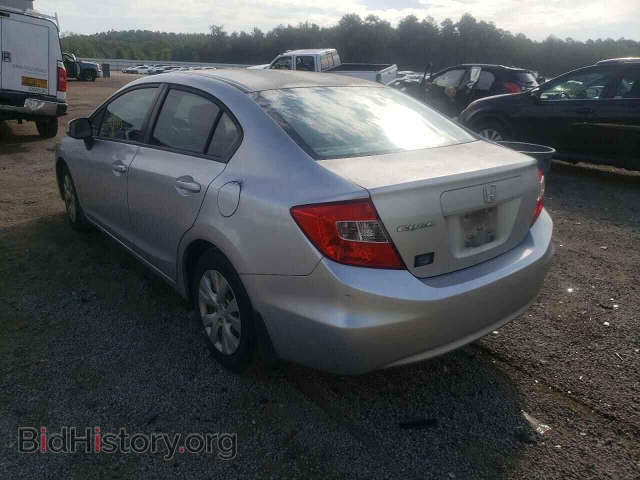 2012 HONDA CIVIC - VIN: 2HGFB2F57CH309033 - Фото 3