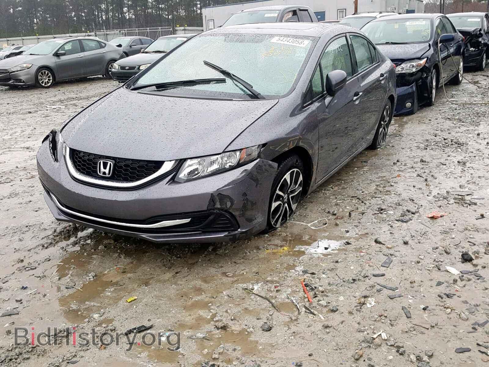 2014 HONDA CIVIC - VIN: 2HGFB2F87EH519600 - Фото 2