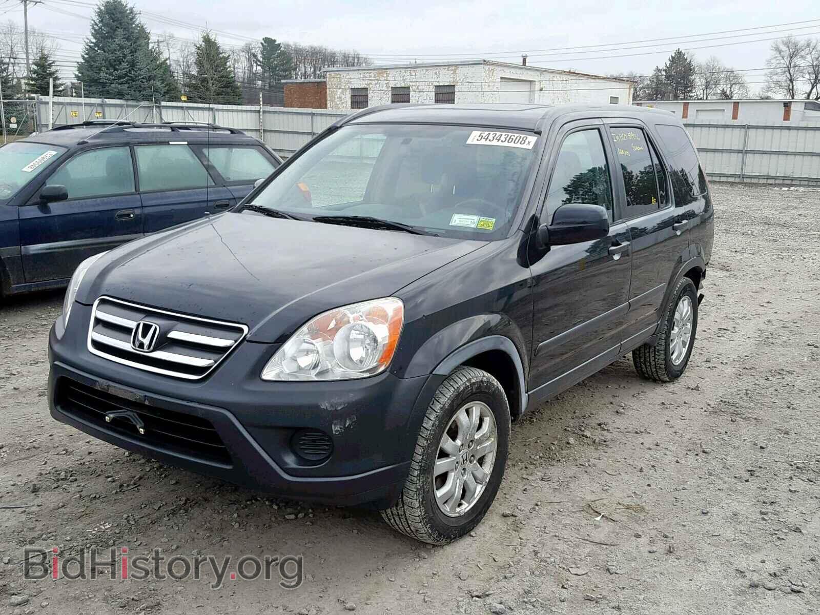 2005 HONDA CR-V EX - VIN: SHSRD78875U346708 - Фото 2