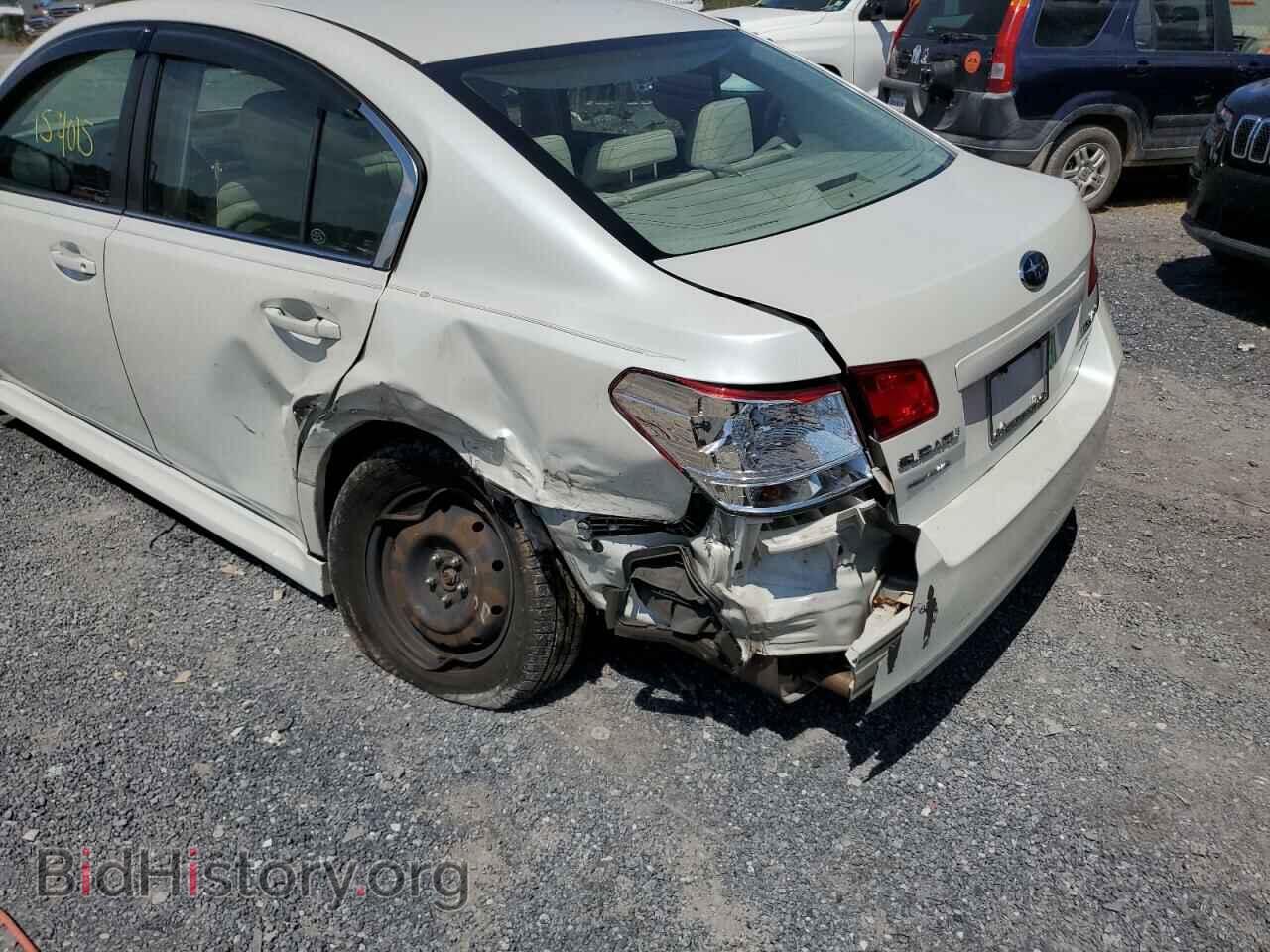 2012 SUBARU LEGACY - VIN: 4S3BMBA60C3009814 - Фото 9