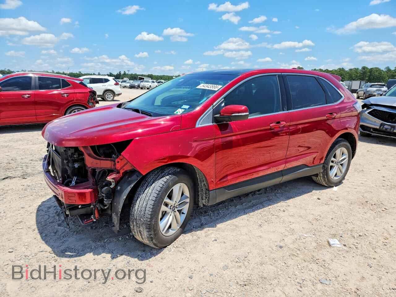 2018 Ford EDGE SEL (VIN 2FMPK3J82JBC60894) — фото 1 из 14, Copart, повреждение: передняя часть