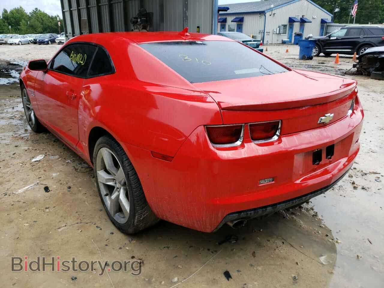 2012 CHEVROLET CAMARO - VIN: 2G1FB1E30C9109168 - Фото 3