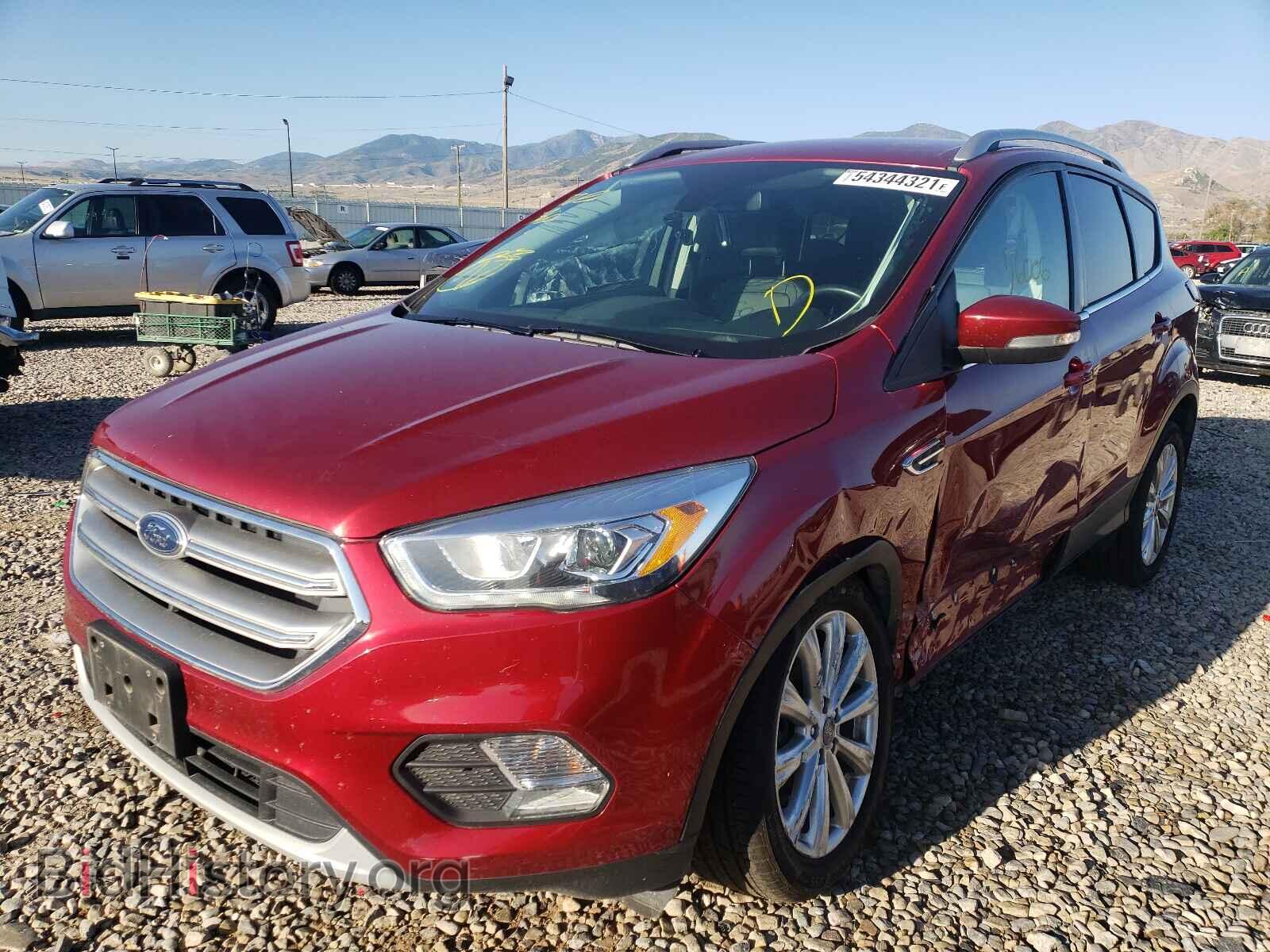 2017 FORD ESCAPE - VIN: 1FMCU9JD1HUB90964 - Фото 2