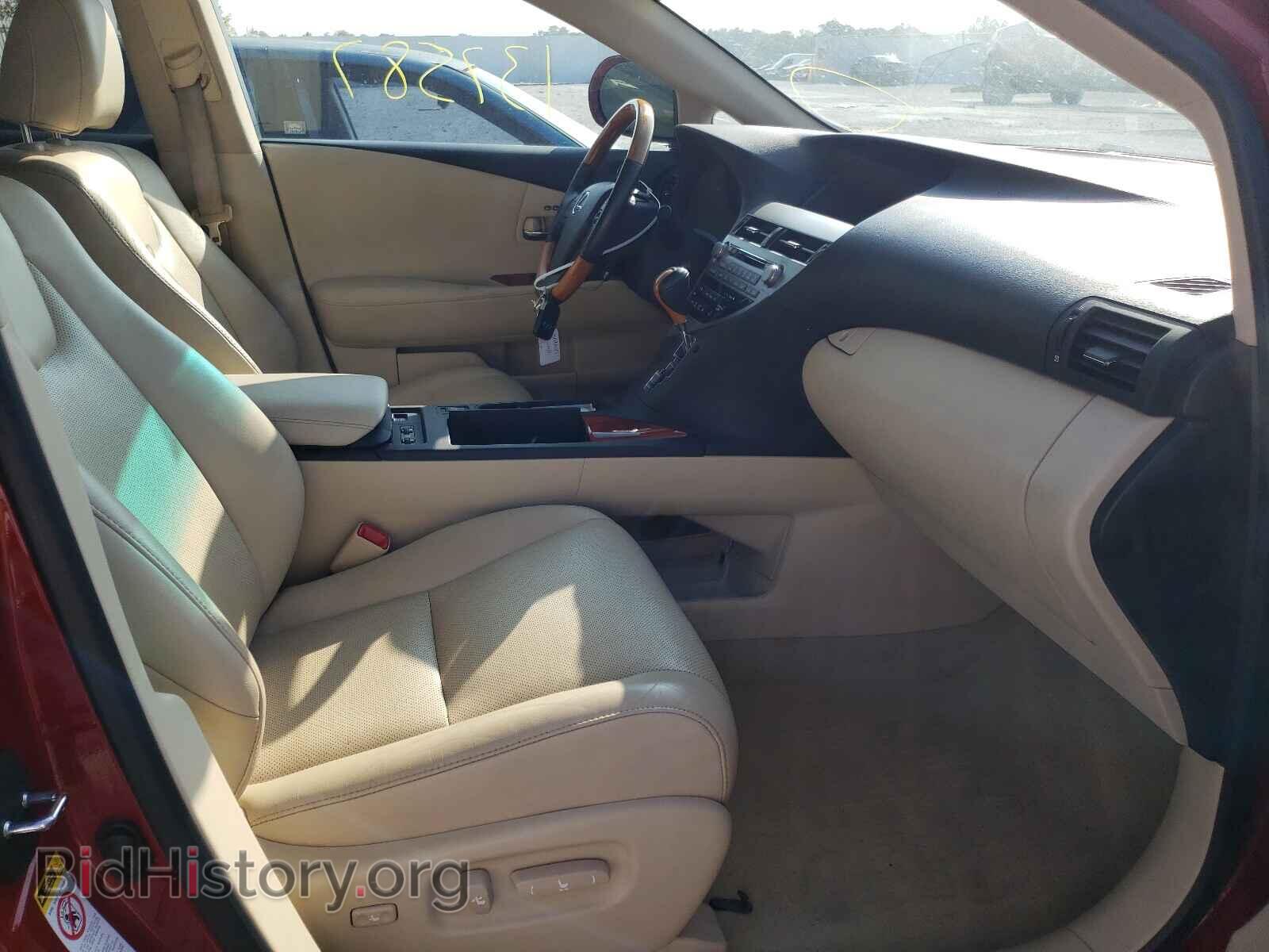 2011 LEXUS RX350 - VIN: 2T2BK1BA7BC102091 - Фото 5