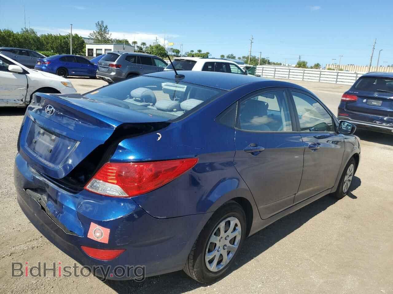 2015 HYUNDAI ACCENT - VIN: KMHCT4AE8FU909736 - Фото 4