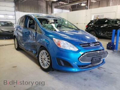 2013 Ford CMAX C-Max SE, синий — VIN 1FADP5AU7DL525157, Copart