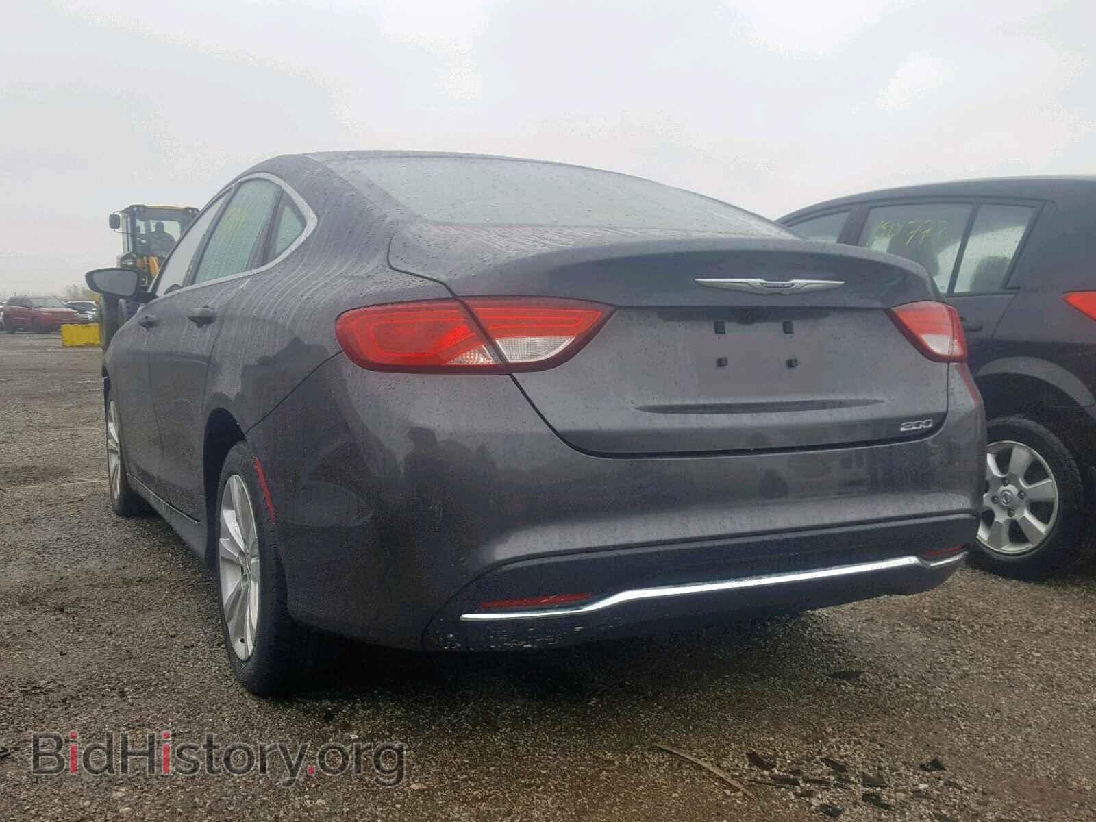 2016 CHRYSLER 200 - VIN: 1C3CCCABXGN155694 - Фото 3