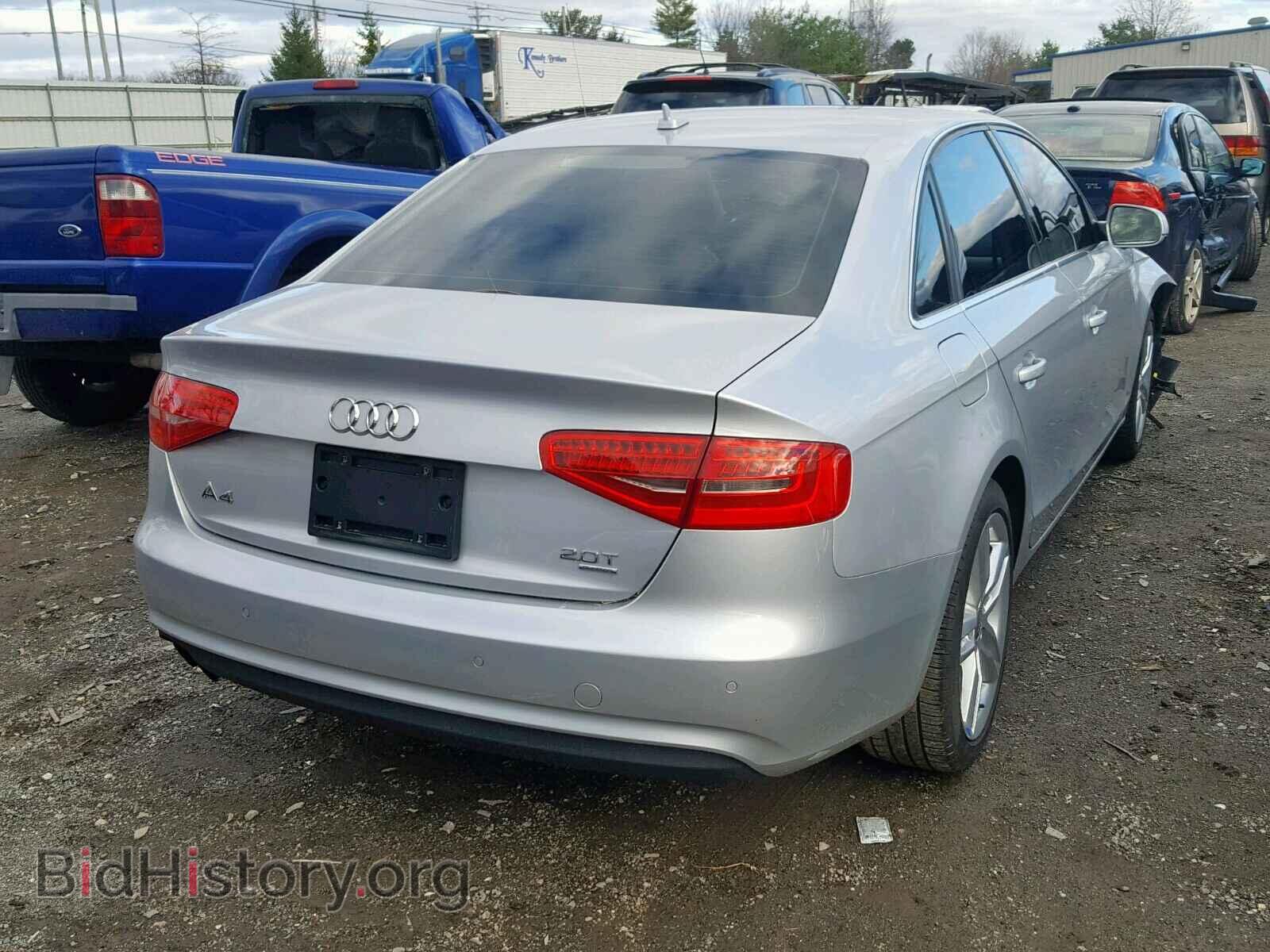 2013 AUDI A4 - VIN: WAUFFAFL3DN011032 - Фото 4