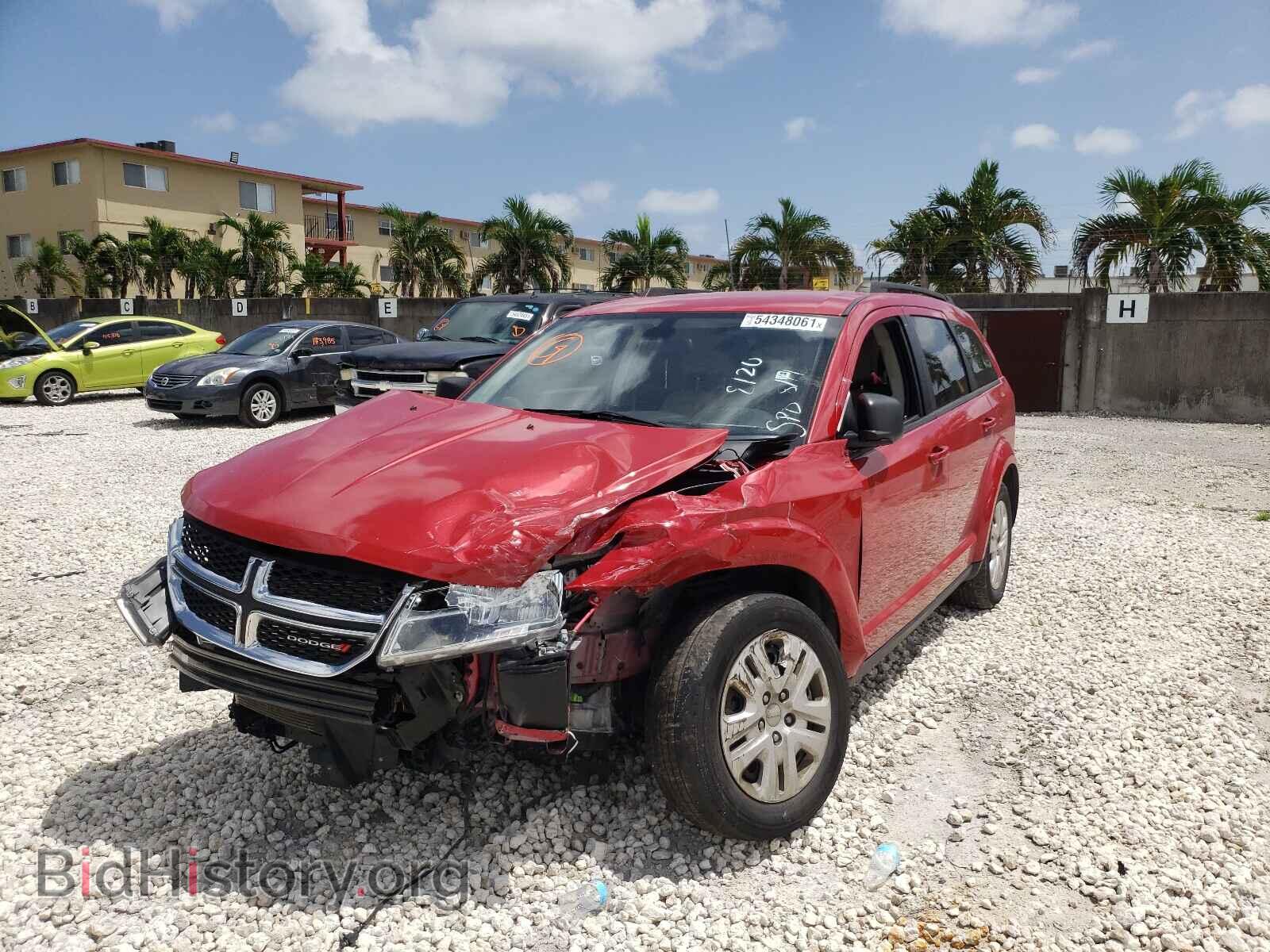 2018 DODGE JOURNEY - VIN: 3C4PDCAB7JT158120 - Фото 2
