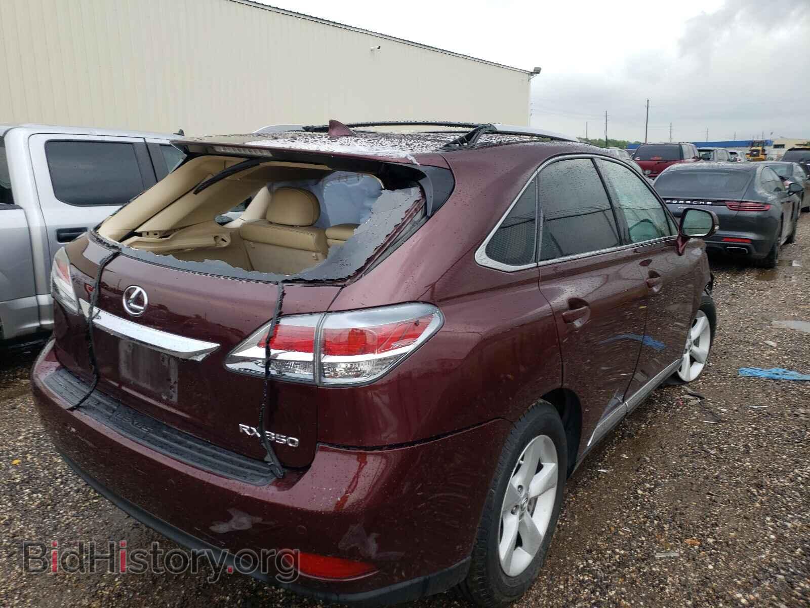 2015 LEXUS RX - VIN: 2T2BK1BA0FC267423 - Фото 4