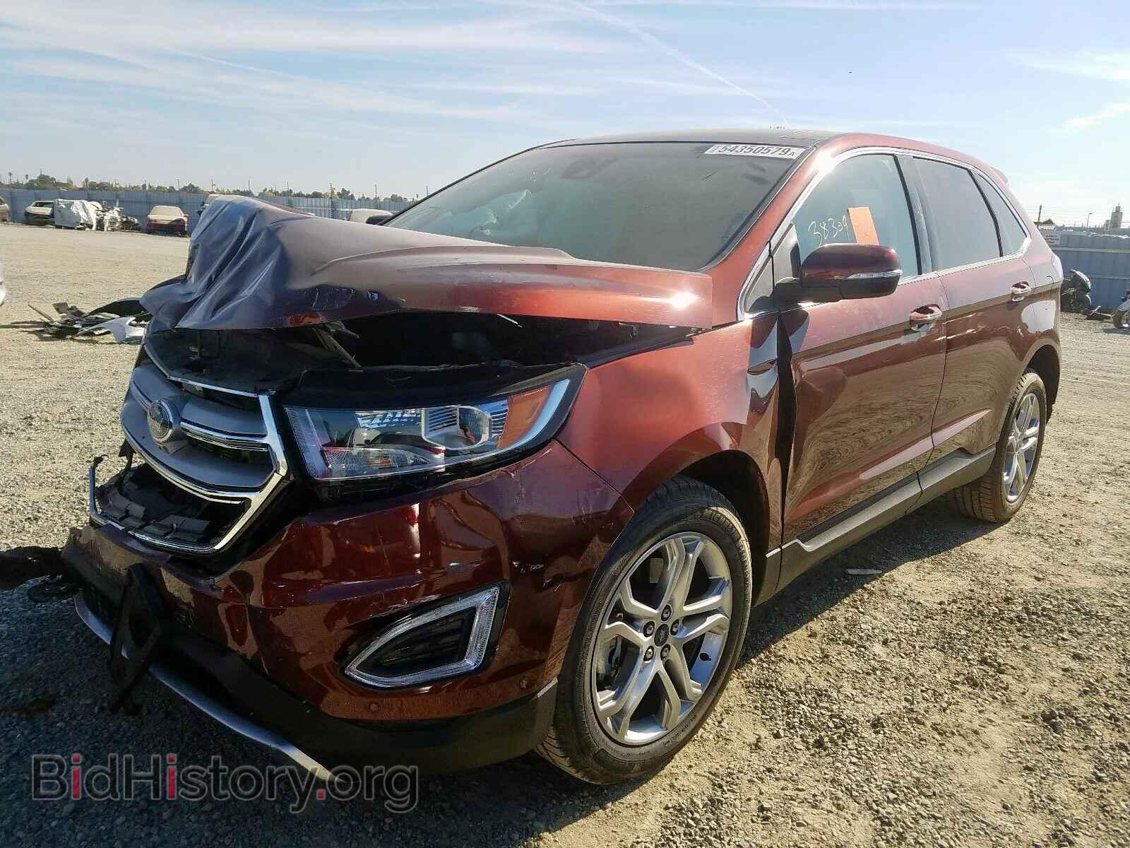 2015 FORD EDGE TITAN - VIN: 2FMPK3K80FBB45829 - Фото 2