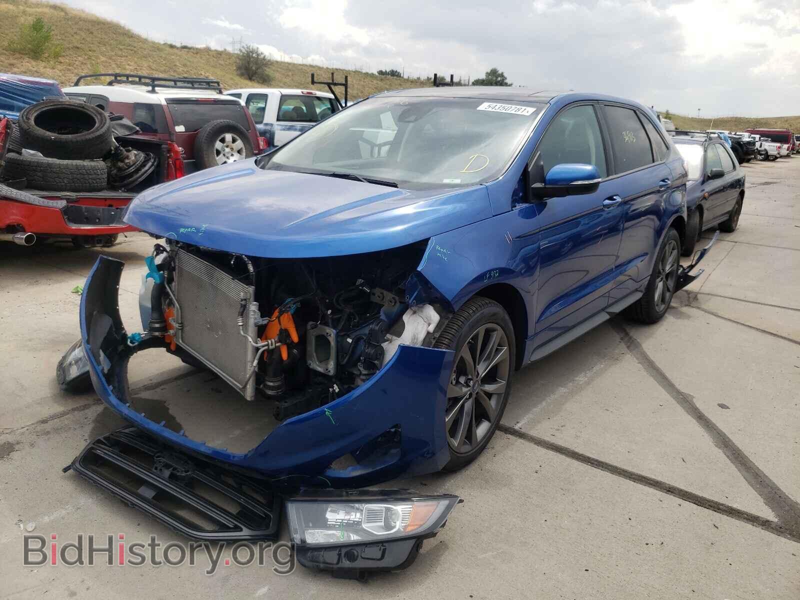 2018 FORD EDGE - VIN: 2FMPK4APXJBB25871 - Фото 2