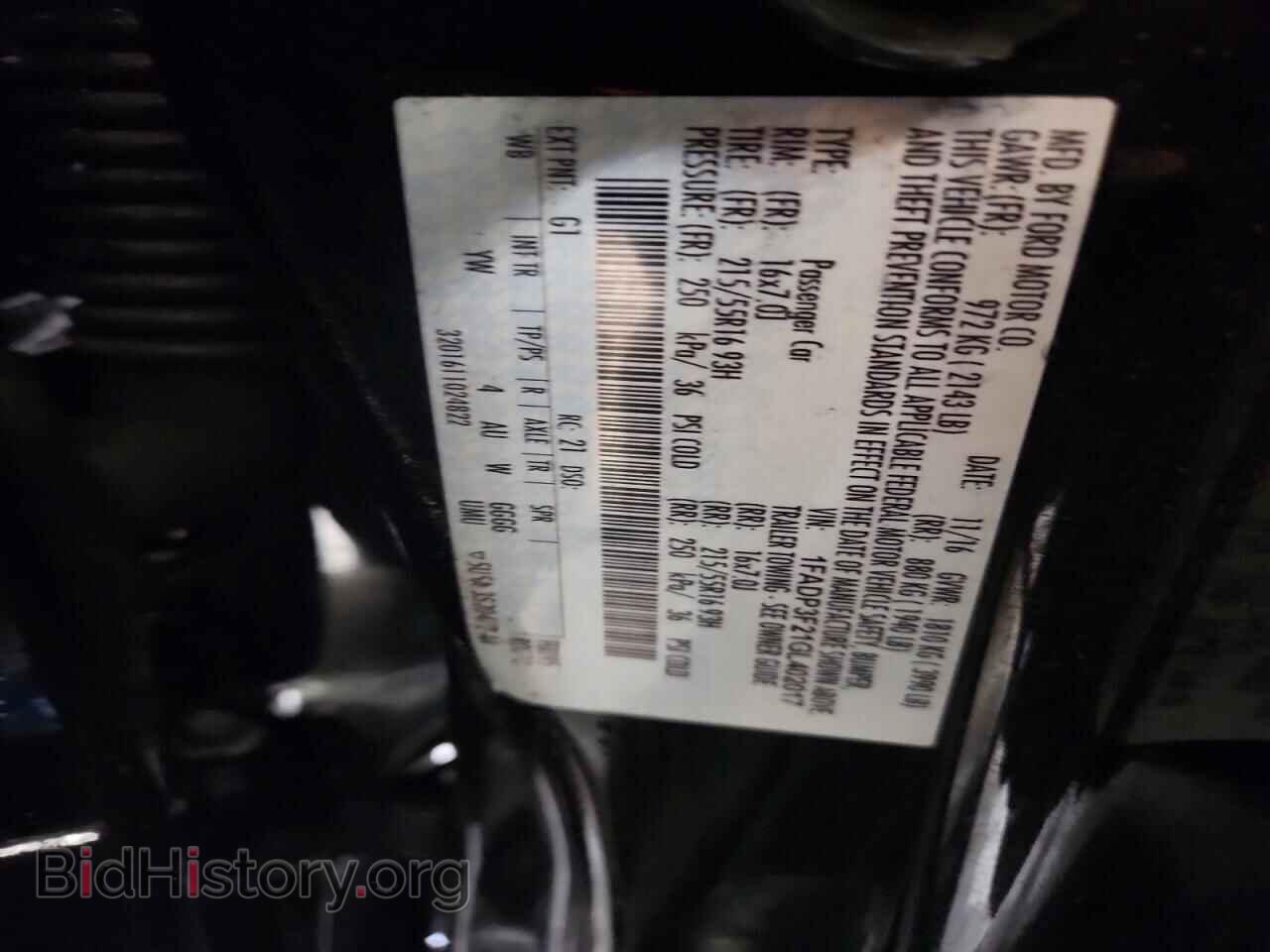 2016 FORD FOCUS - VIN: 1FADP3F21GL402017 - Photo 13