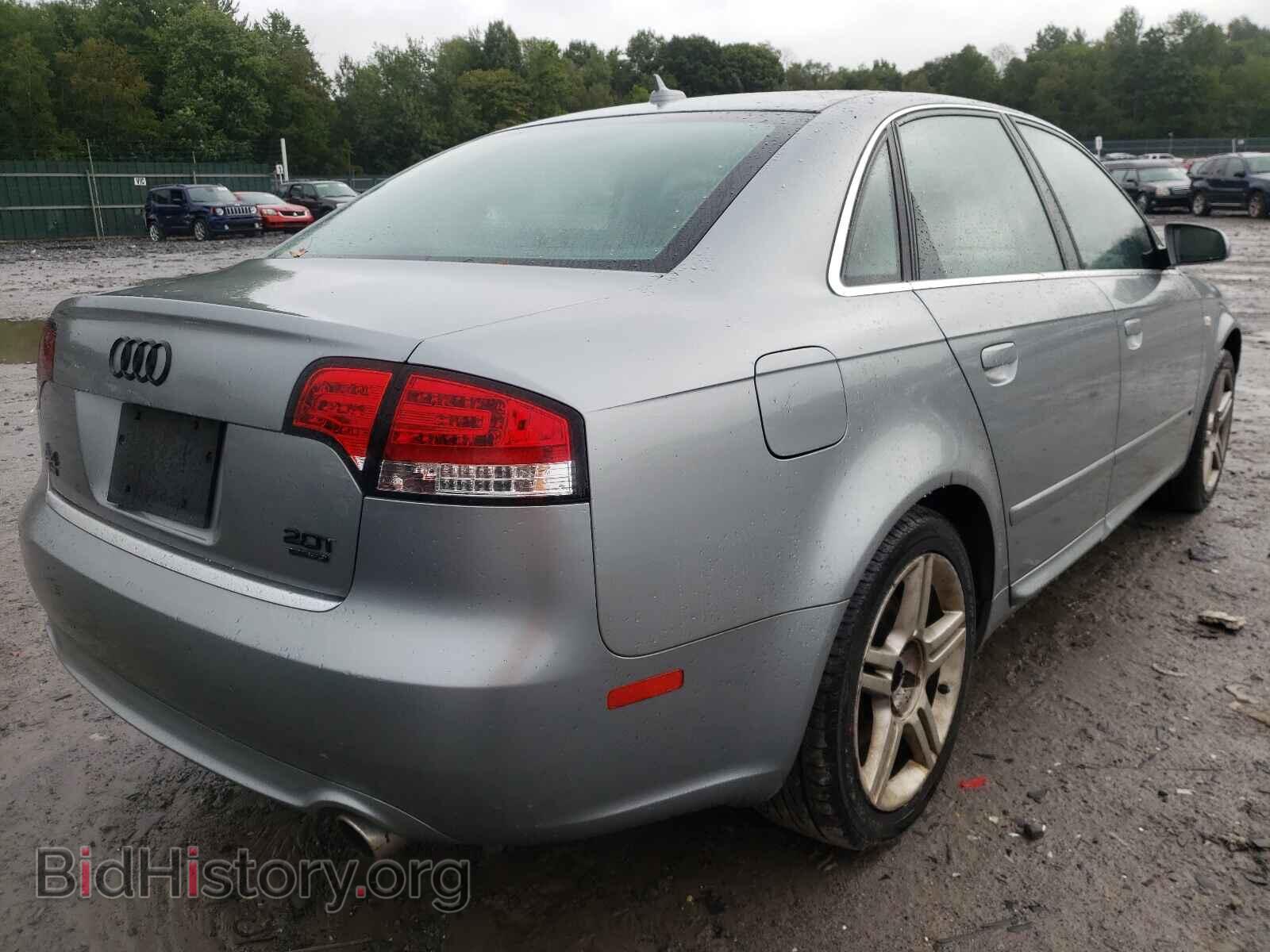 2008 AUDI A4 - VIN: WAUDF78EX8A062842 - Фото 4