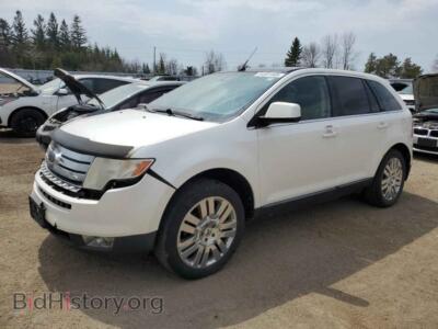 2010 Ford EDGE Limited, white — VIN 2FMDK4KC9ABB49738, Copart