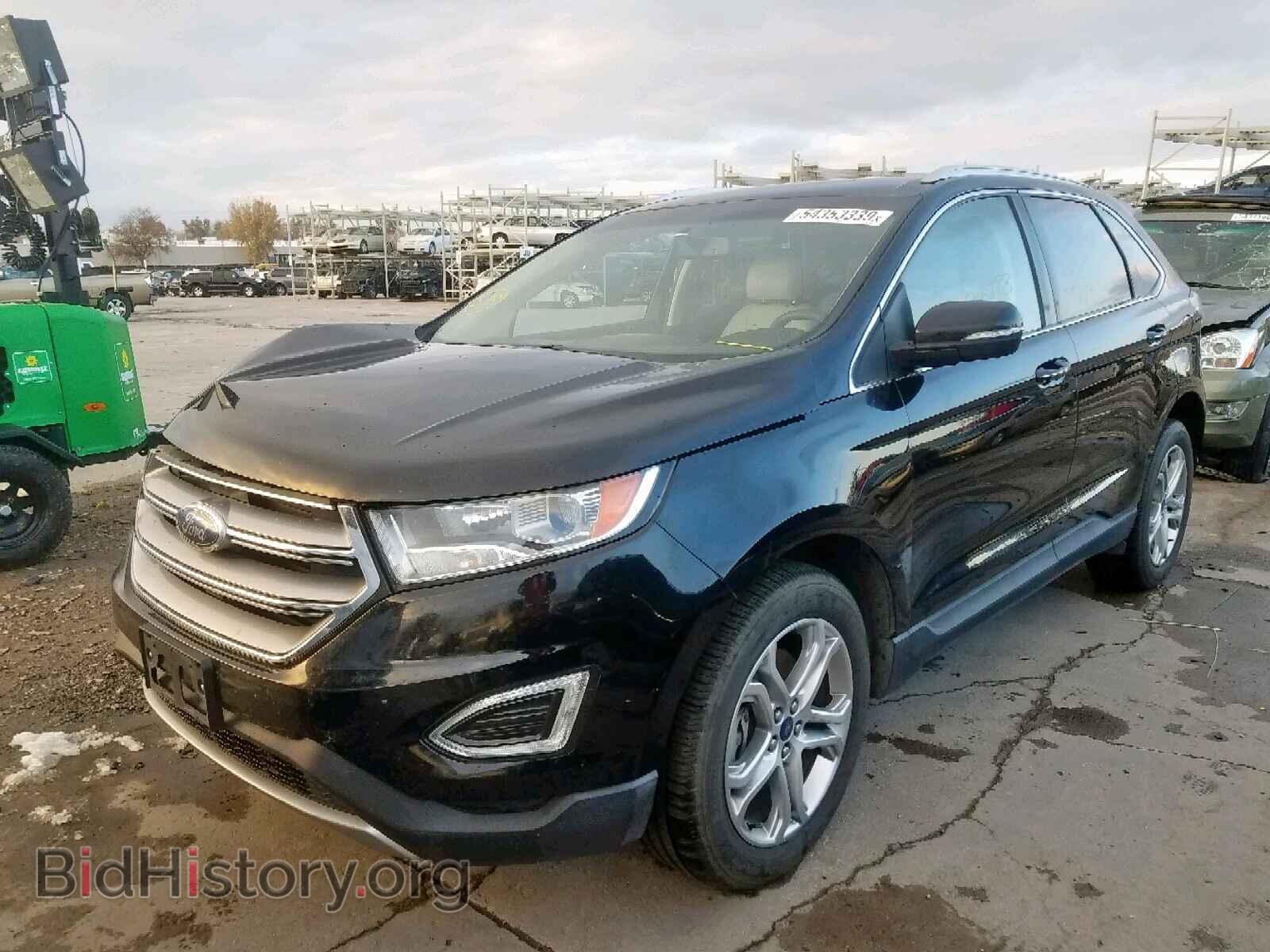 2016 FORD EDGE - VIN: 2FMPK4K90GBB43773 - Фото 2